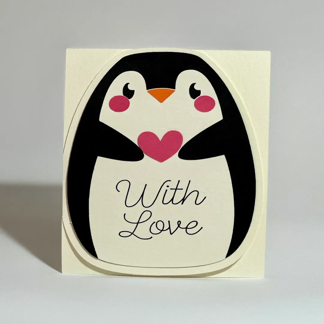 handmade valentine card with layered elements for special occasions